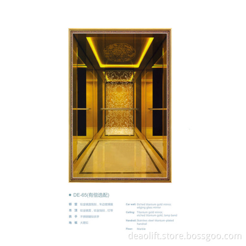 Luxury Brand of Passenger Lift Elevator Price